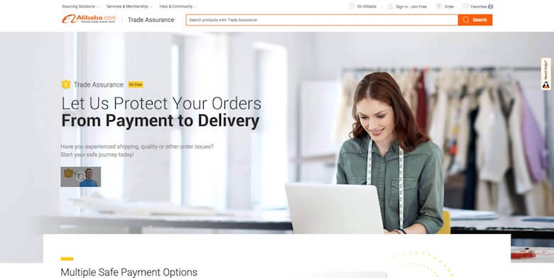 Alibaba tradeas surance