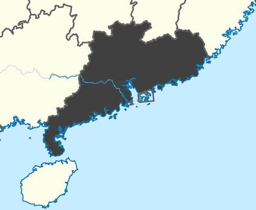 guangdong guangdong manufacturing cities