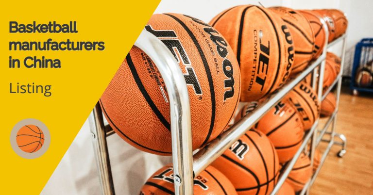 Top 10 Basketball manufacturers in China