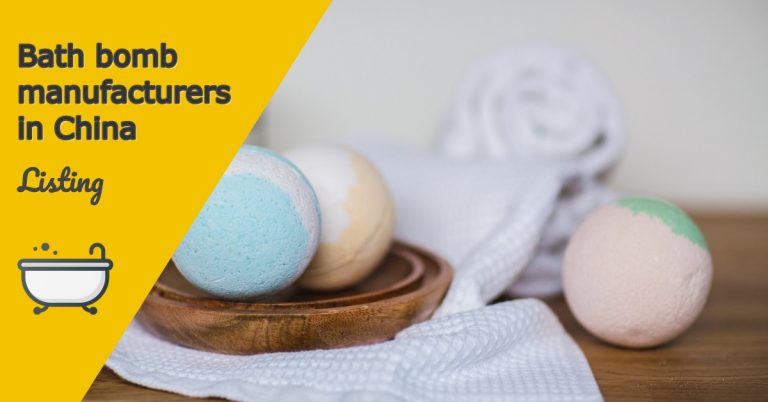 Top 10 Bath bomb manufacturers in China
