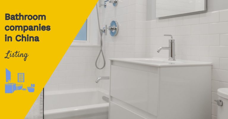 Top 10 Bathroom companies in China