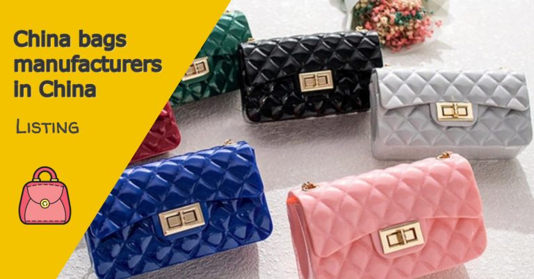 Top 10 China bags manufacturers in China